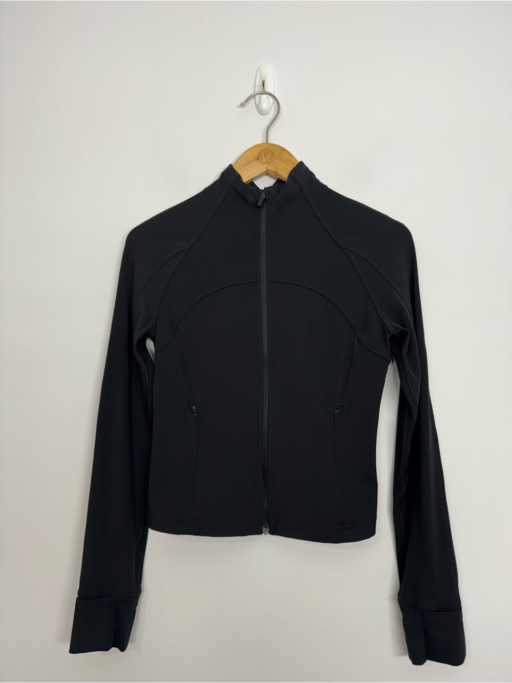 86: Lululemon Nulu Cropped Define Jacket Black Size 6